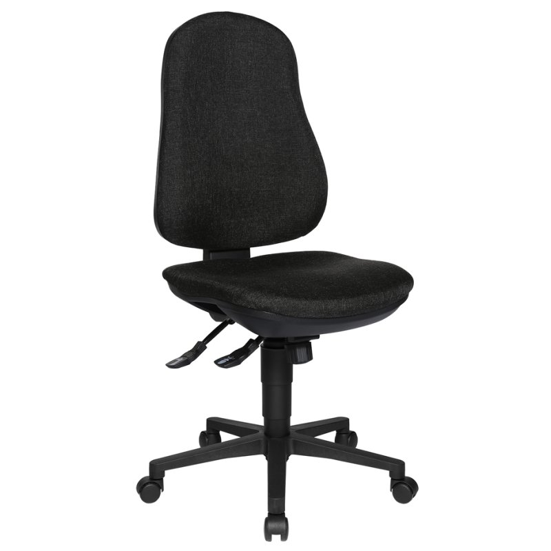 Topstar bureaustoel Support SY, antraciet, synchronmechanisme, 110 kg